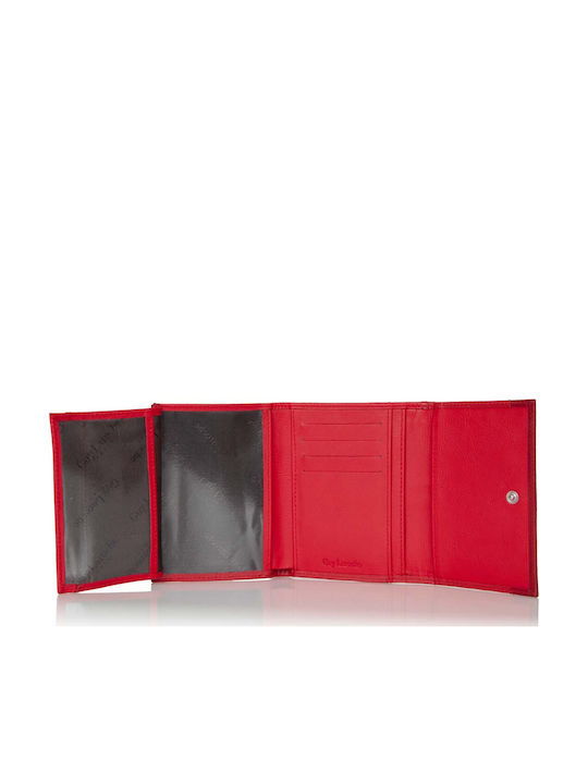 Red Leather Women's Wallet