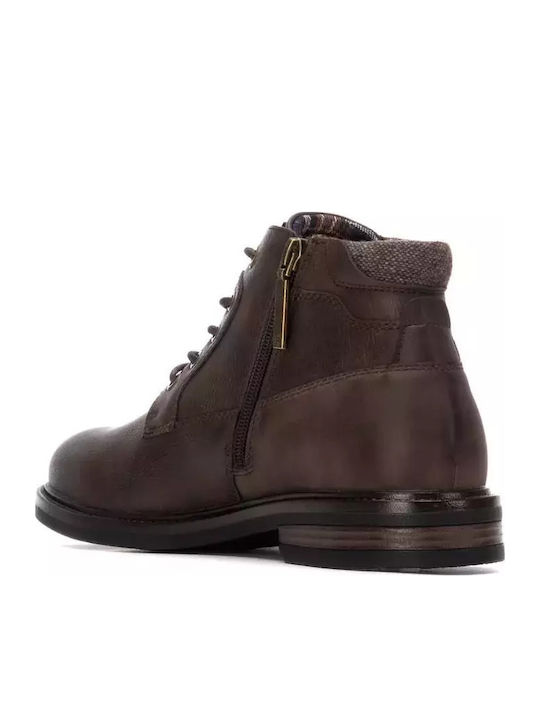 Herrenstiefel Dunkelbraun
