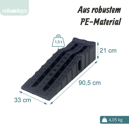 Relaxdays Car Access Ramps Set 2 Pieces