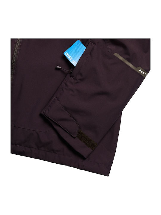 Burton Reserve 2l Insulated 302531E5C Ανδρικό Μπουφάν για Σκι & Snowboard Καφέ