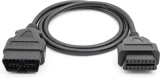 Techstar Obd2 Extension Cable 100 Cm Male-female 16 Pin 26awg