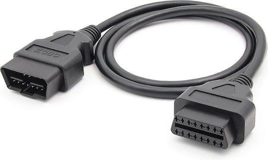 Techstar Obd2 Extension Cable 100 Cm Male-female 16 Pin 26awg