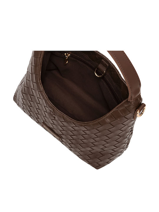 Damen-Schultertasche Brown