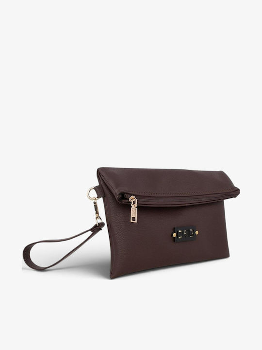 Women's Beige Envelope Clutch