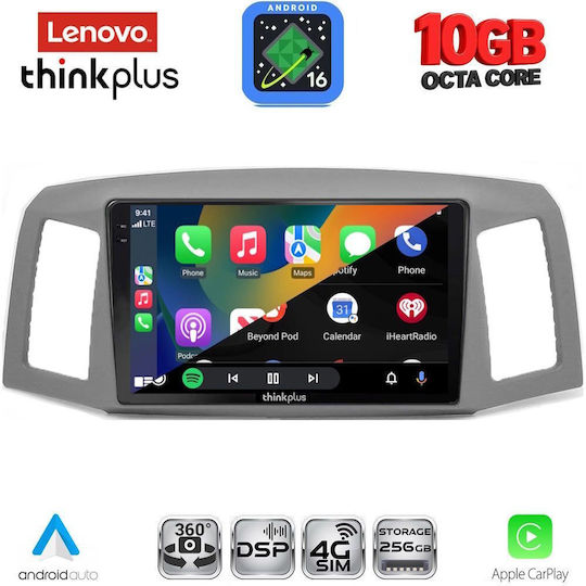 Lenovo Ltm 11281_cpa 10-Zoll-Multimedia-Tablet Jeep Grand Cherokee Modell 2005–2007