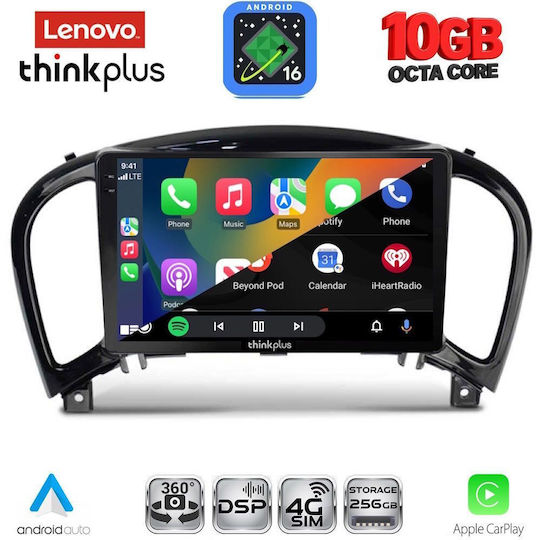 Lenovo Ltm 11452_cpa 9-Zoll-Multimedia-Tablet für Nissan Juke Modell 2009–2020