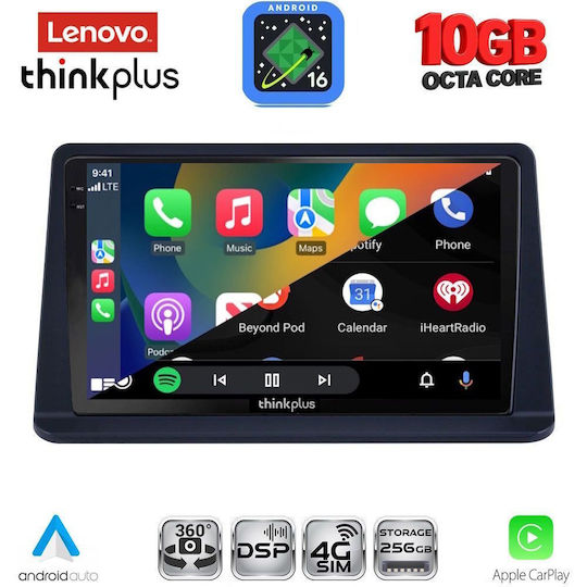 Lenovo Ltm 11445_cpa 9-Zoll-Multimedia-Tablet Mitsubishi Pajero Mod. 1999–2006