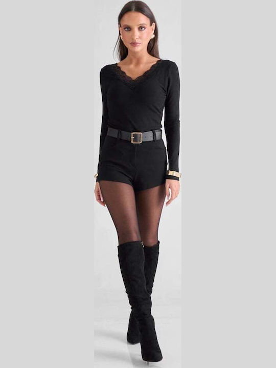 Women's Black Shorts