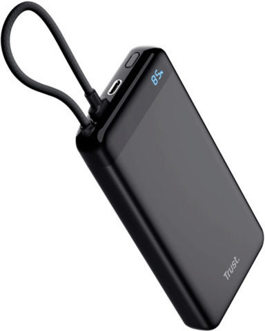 Trust Power Bank 10000mAh 20W με Θύρα USB-C Μαύρο