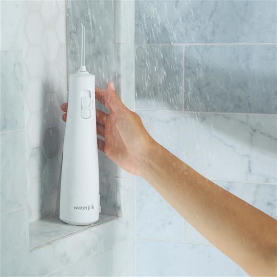 Waterpik Irigator Bucal 177 ml Reîncărcabil și Impermeabil Alb WF-20CD010