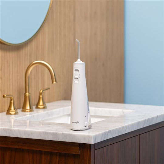 Waterpik Irigator Bucal 177 ml Reîncărcabil și Impermeabil Alb WF-20CD010