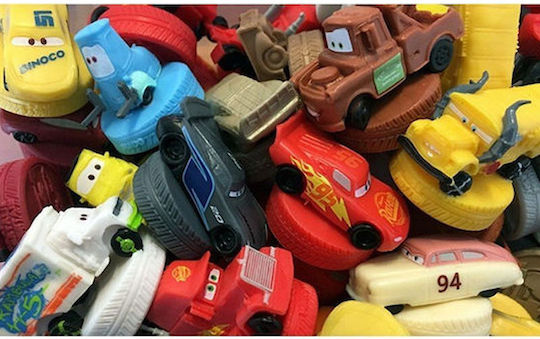 Stampeez Disney Pixar Cars Τυχαία Φιγούρα 3d Σφραγίδα Mystery Blind Bag