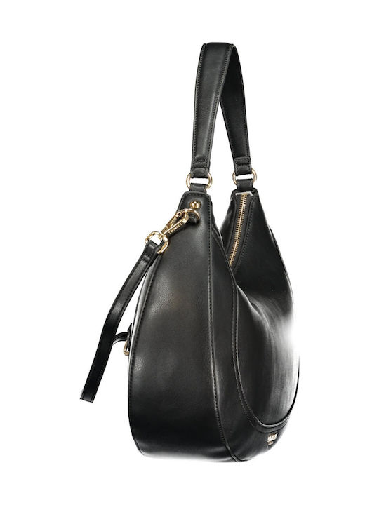 Damen-Hobo-Tasche Schwarz