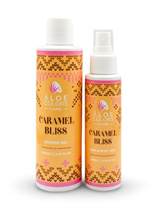Aloe Colors Caramel Bliss Hautpflege-Set zur Feuchtigkeitspflege & Körperreinigung Aloe Colors Caramel Bliss Hautpflege-Set zur Feuchtigkeitspflege & Körperreinigung
