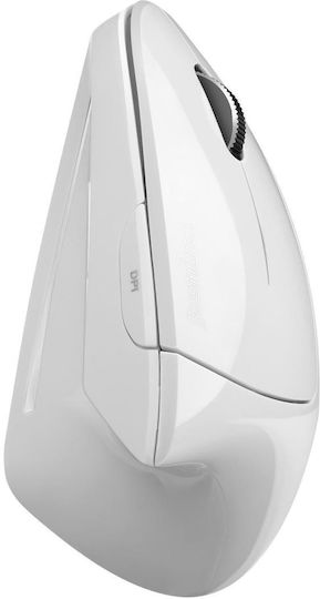 Perimice-813 Mouse Vertical Wireless Bluetooth Alb