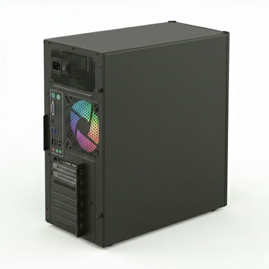 OptimX Ultron Настолен компютър (i5-12400/32GB DDR4/1TB SSD/Radeon RX 580/W11 Pro)