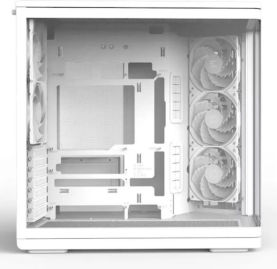 P60 Gaming Midi Tower Computer Case with Side Window and ARGB Lighting Black