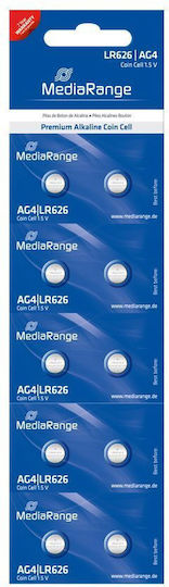 MediaRange Ag4 Baterii alcaline Baterii de ceas pentru ceasuri LR66 1.5V 10buc