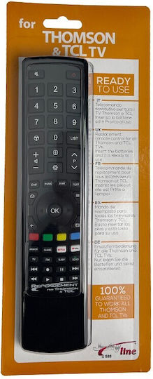 Jollyline Compatible TV Remote Control for Thomson and TCL TVs
