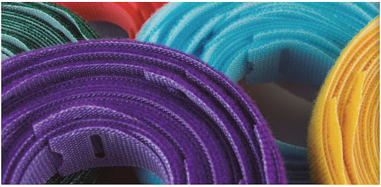 Velcro Velcro Кабелни Аксесоари 330mmx20mm в Черен Цвят 100 бр 25.16.6249