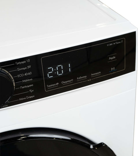 Morris 10kg Washing Machine with Steam Technology 1400 RPM WIW-11016BA1