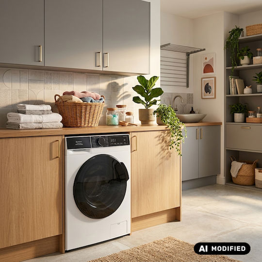 Morris 10kg Washing Machine with Steam Technology 1400 RPM WIW-11016BA1