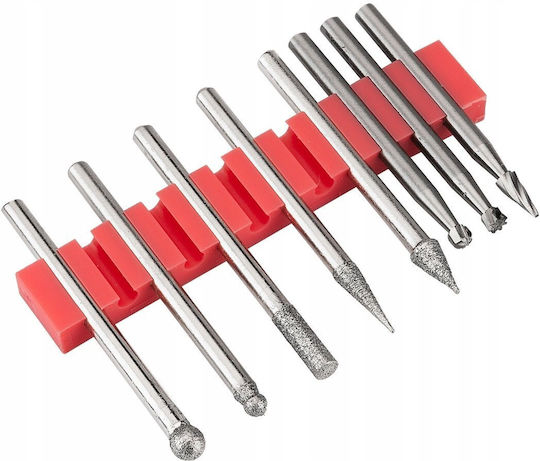 Graphite HSS Cutter Bit Set for Metal \ Wood \ Plastic 3mm 8 pcs