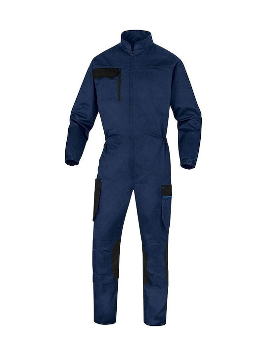 Delta Plus M2co3 Full-Body Work Coveralls Navy Blue Delta Plus M2co3 Full-Body Work Coveralls Navy Blue