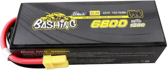 Gens Ace Μπαταρία Li-Po 22.2V 6800mAh 120C 6S EC5 για Τηλεκατευθυνόμενο