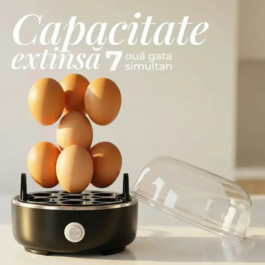 iHunt 7-Egg Grey Egg Cooker