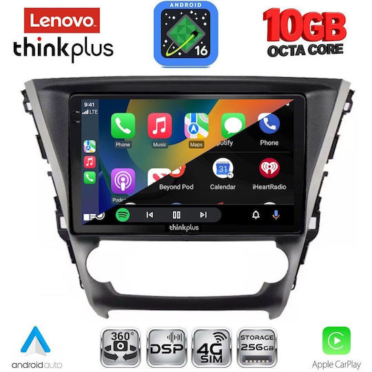 Lenovo Auto-Audiosystem für Toyota Avensis BMW X2 / X6 2016–2019 (Bluetooth/USB/WiFi/GPS/Apple CarPlay/Android Auto) mit 10"-Touchscreen