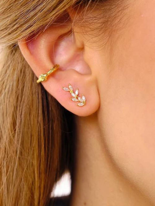Mya Bay Sweetbay Magnolia Earrings Gold Bo-214