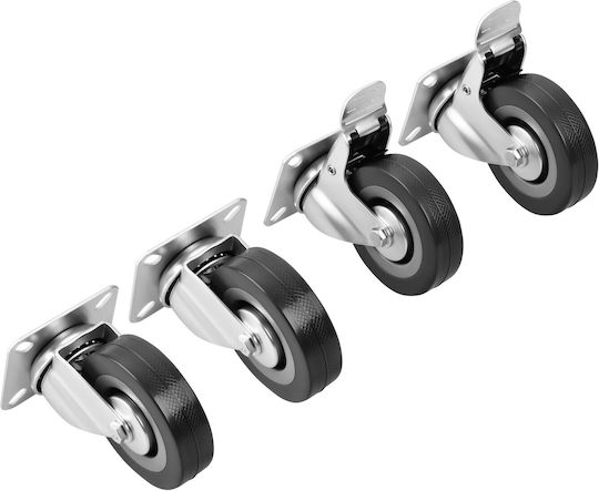 Kraft & Dele KD3620 Колела със спирачка 4 бр