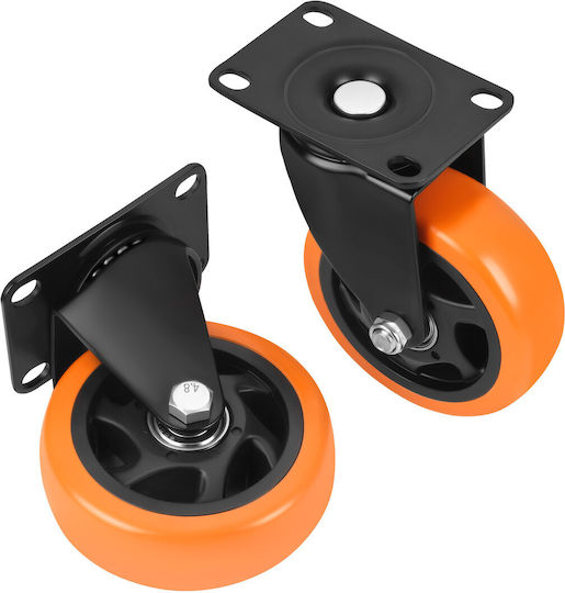 Kraft & Dele KD3623 Колела със спирачка 4 бр