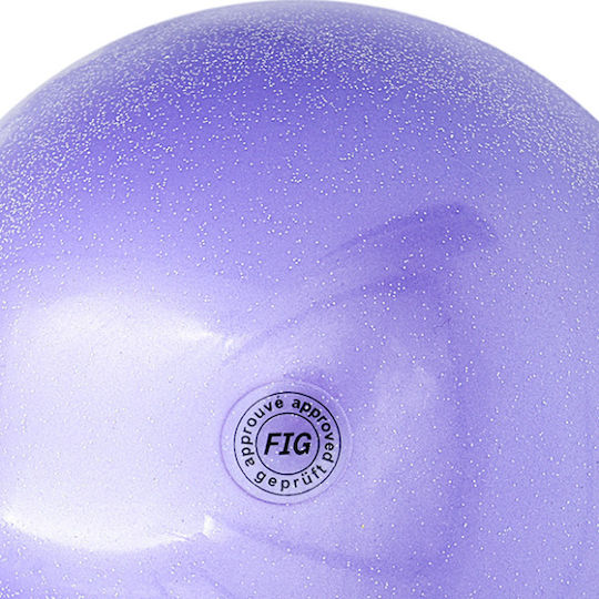 Athlopaidia 009.80411 Rhythmic Gymnastics Ball 19cm Purple