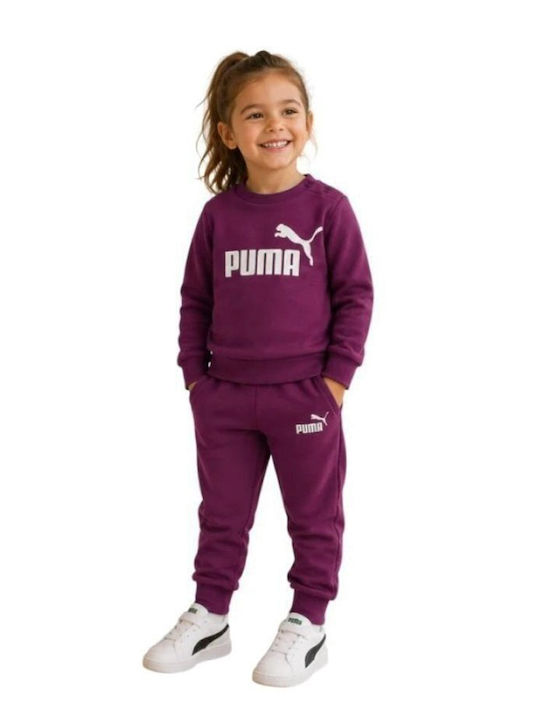 PUMA Ess Crew Детски Комплект Анцуг Комплект Анцуг Бебешки 2 Бройки