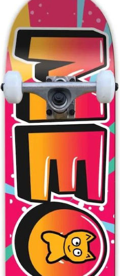 Meow 7" Komplett Kurzboard Rosa