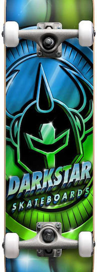 Darkstar Anodize Yth FP 7.25" Комплектен Къса дъска Син с меки колела
