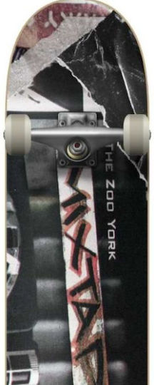 Zoo York Mix Tape Multi Skateboard-uri Complete Placă Scurtă Neagră