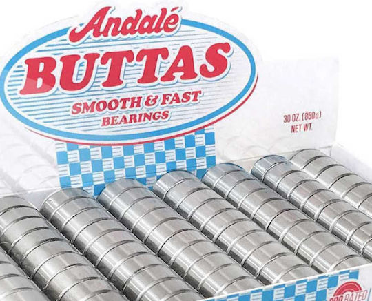 Dwindle Abec Buttas 49.11246062 WHT Skateboard Spare Parts Bearing 80 pcs