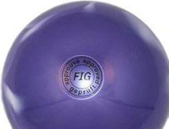 Athlopaidia 009.82801/pur/w Rhythmic Gymnastics Ball 19cm Purple