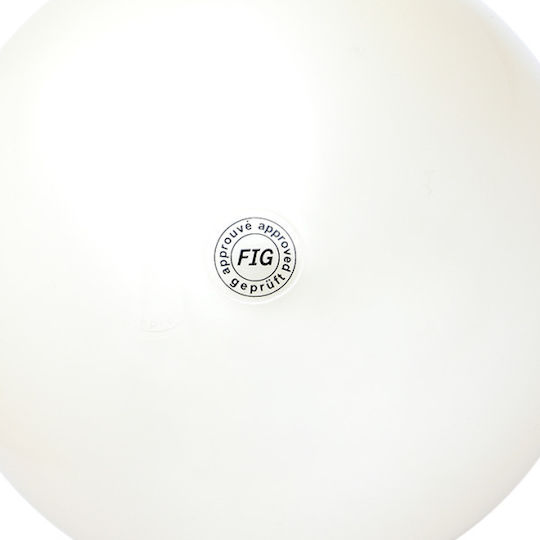 Athlopaidia 009.80164 Rhythmic Gymnastics Ball 19cm White