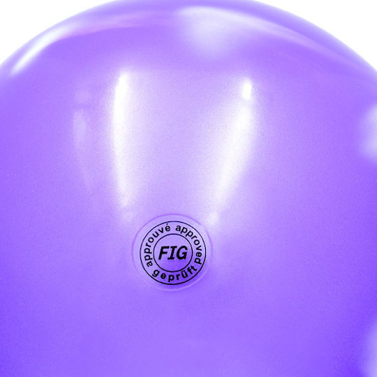 Athlopaidia 009.82801 Rhythmic Gymnastics Ball 19cm Purple