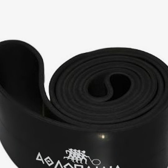 Athlopaidia Mini Resistance Band Very Hard Black 0.45m