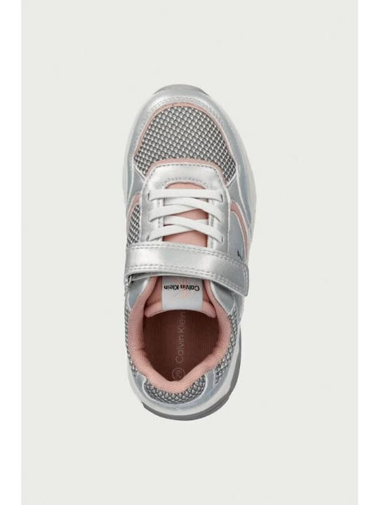 Kids Sneakers Silver