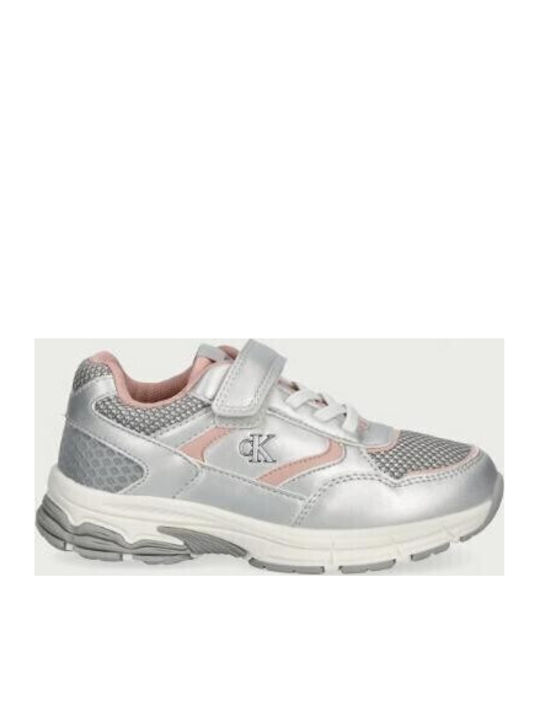 Kids Sneakers Silver