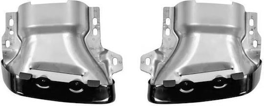 Diffuser Πίσω Προφυλακτήρα Mercedes-benz A-class W176 15-18 A45 Amg Look Μπούκες Μαύρες 00---00