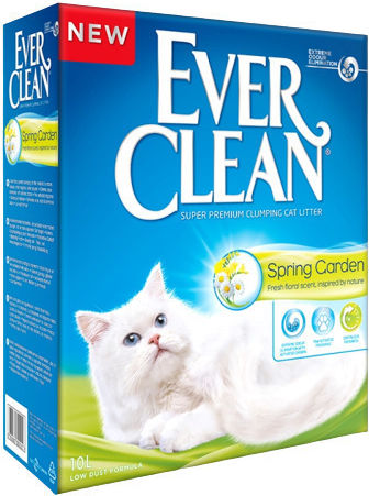 Ever Clean Cat Litter With Spring Garden Scent 10lt