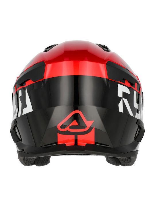Acerbis Aria Evo Graphic Jet με Sun Visor ECE 22.06 Black/Red Acerbis Aria Evo Graphic Jet με Sun Visor ECE 22.06 Black/Red