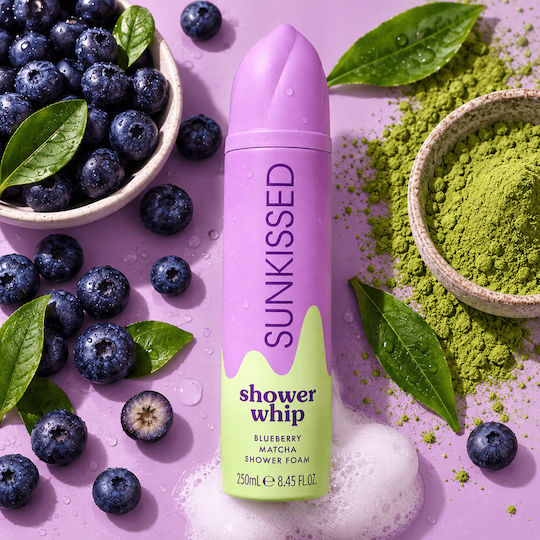 Sunkissed Blueberry Matcha Moisturizing Shower Butter with Green Tea Scent 250ml